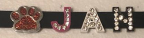 8mm slide charm bracelets